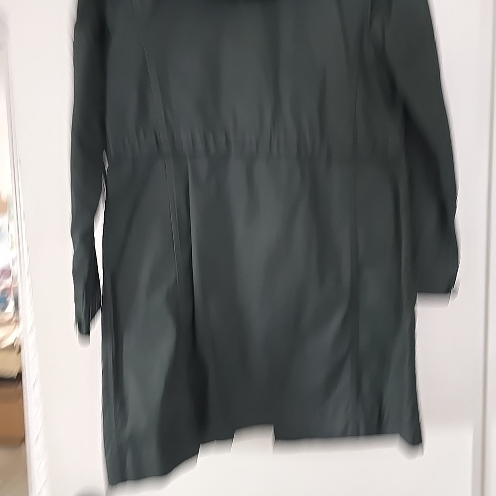 J. Crew Downtown Field Jacket XXS Army Green - Classic Utility Chore Coat Gold H - Picture 12 of 14